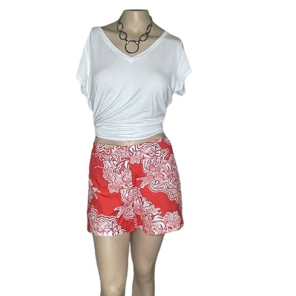 Kenar sz 10 paisley orange shorts - Picture 13 of 14